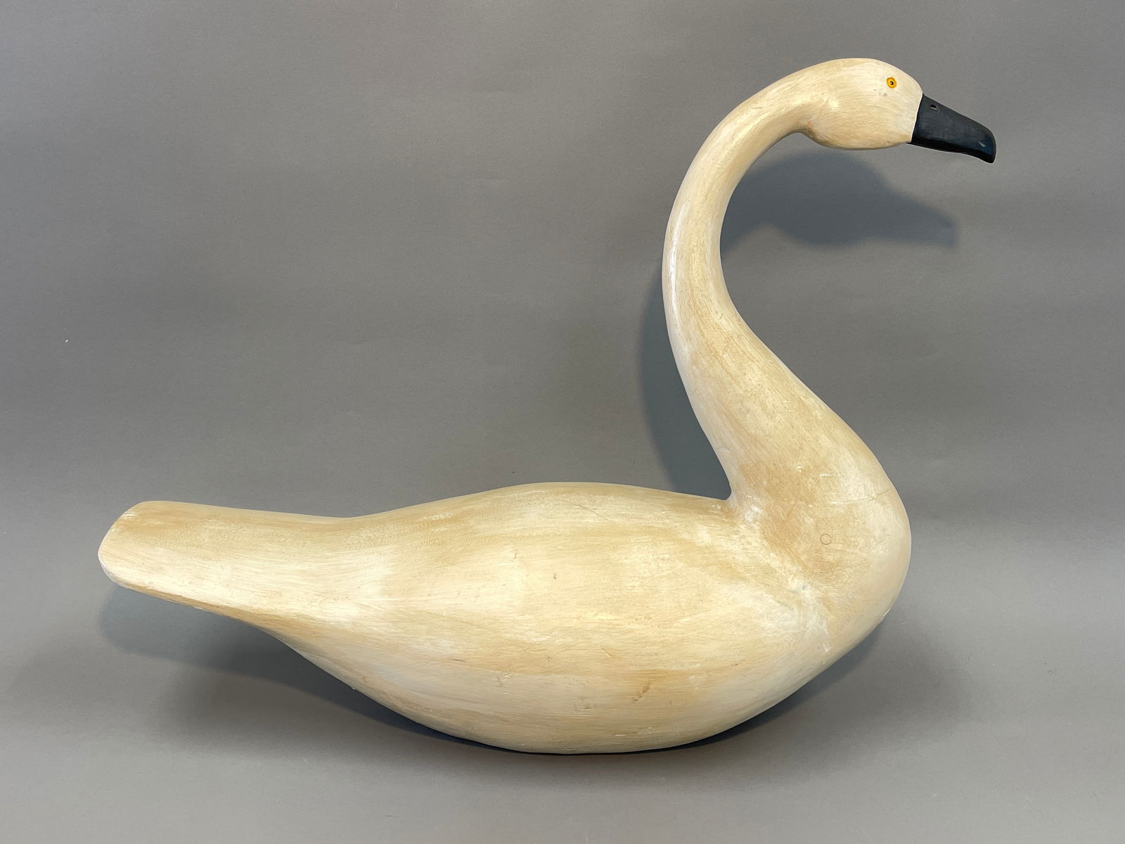 FOLK ART PAINTED MAINE GOOSE (1 of 5)