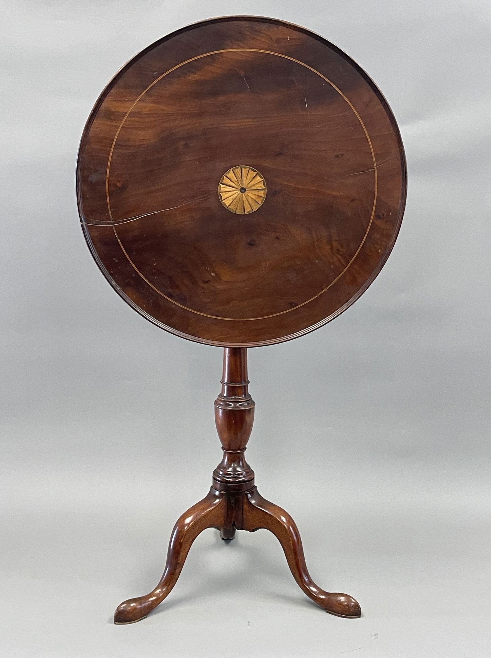 PERIOD BIRDCAGE TILT TOP TABLE (1 of 5)