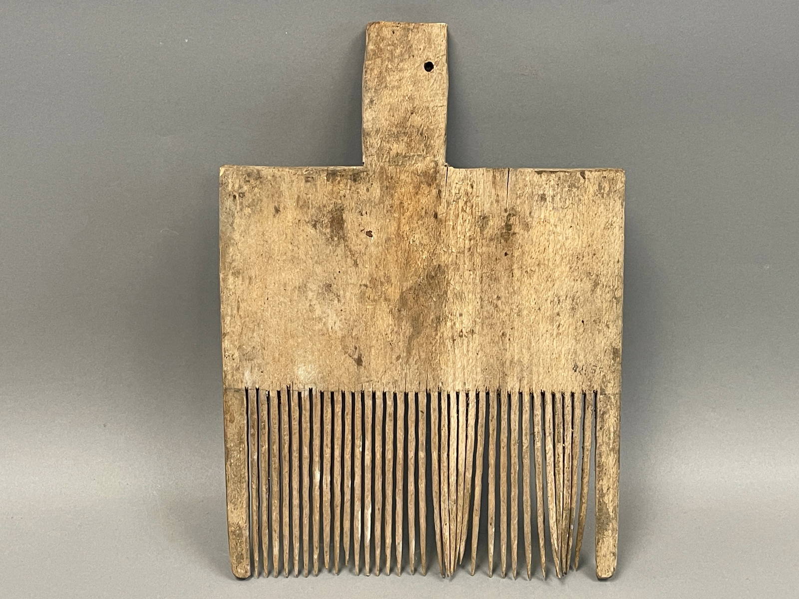 Early American Carding Comb Auction