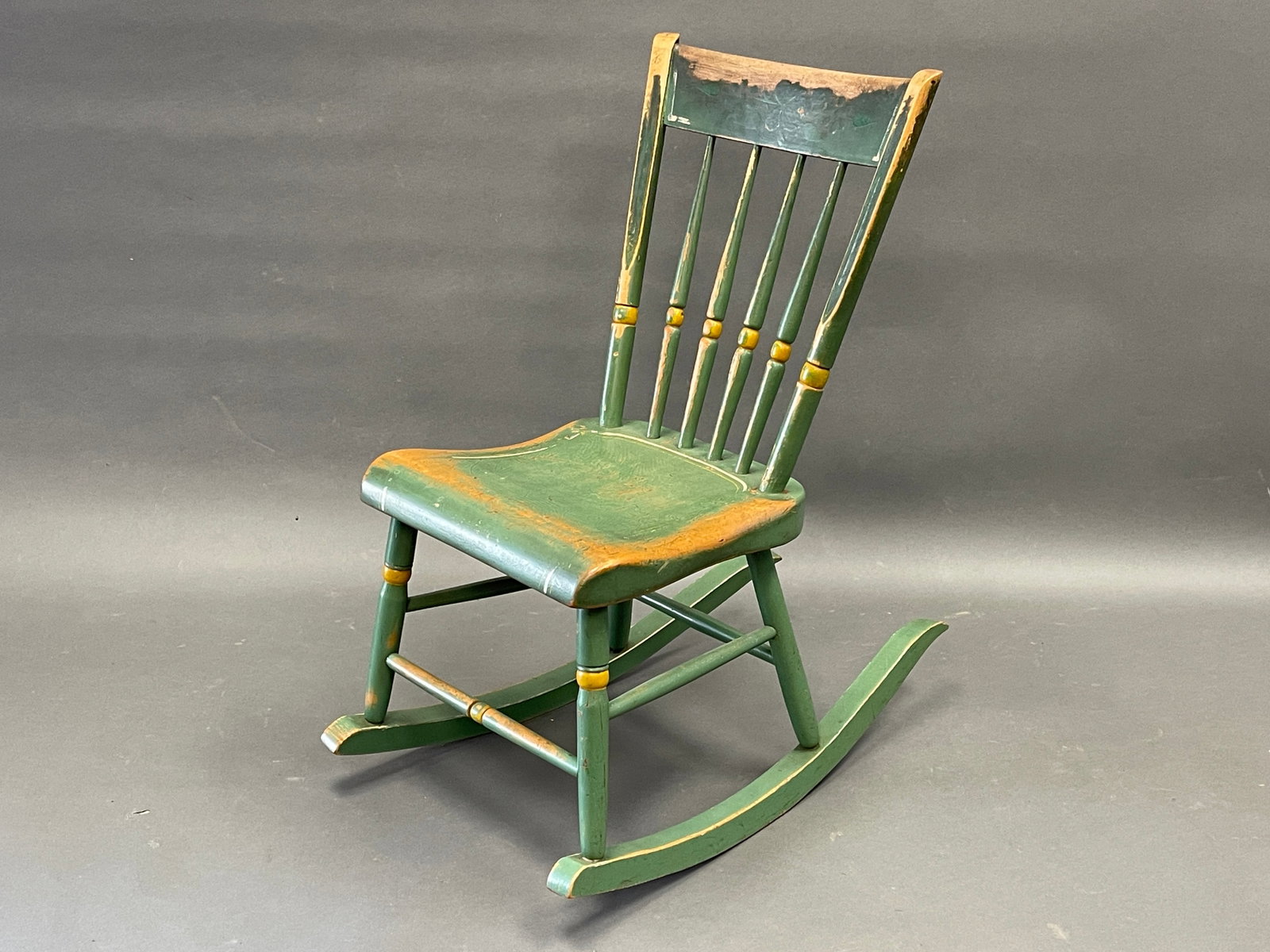 PLANK SEAT NURSING ROCKER: PLANK SEAT NURSING ROCKER