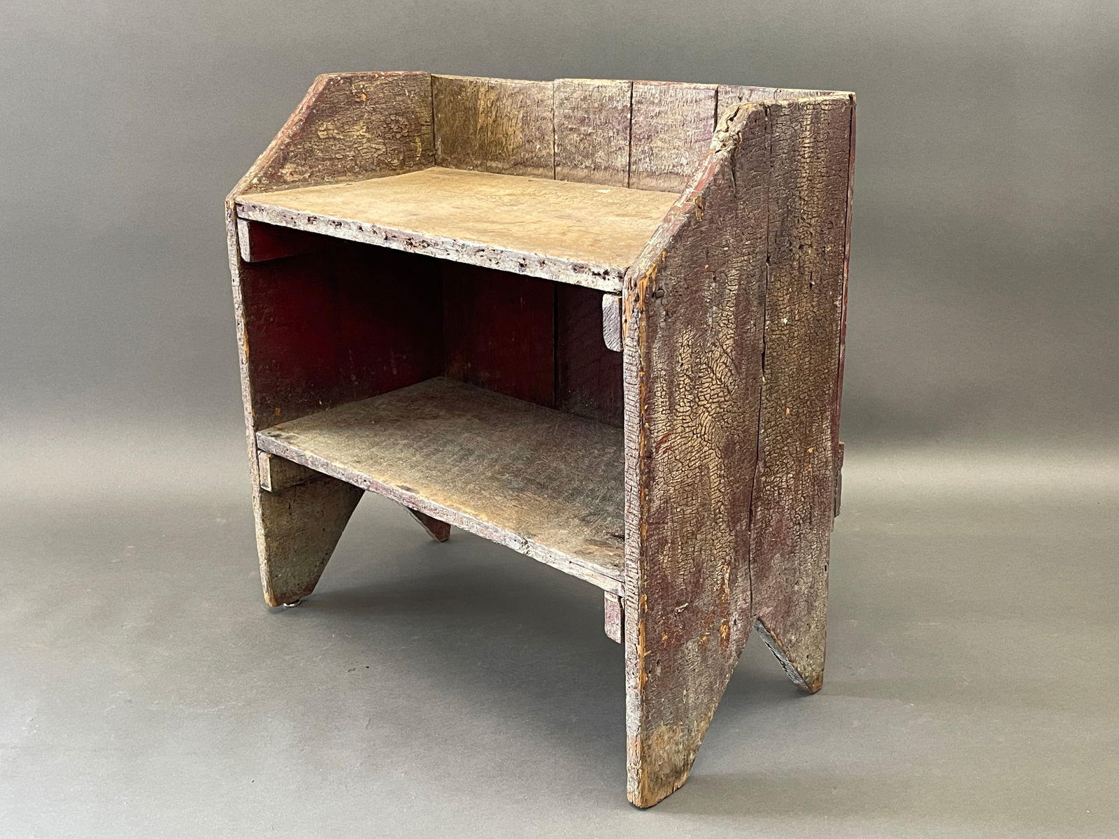 EARLY PRIMITIVE BUCKET BENCH (1 of 4)