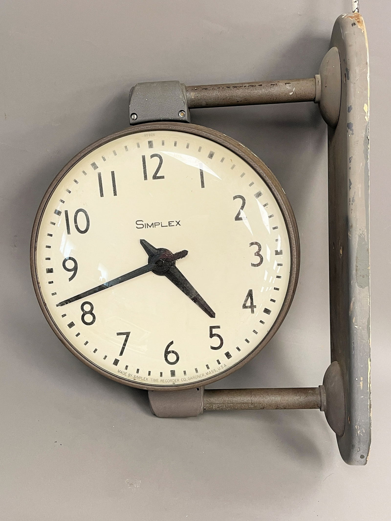 SIMPLEX EXTERIOR CLOCK (1 of 4)