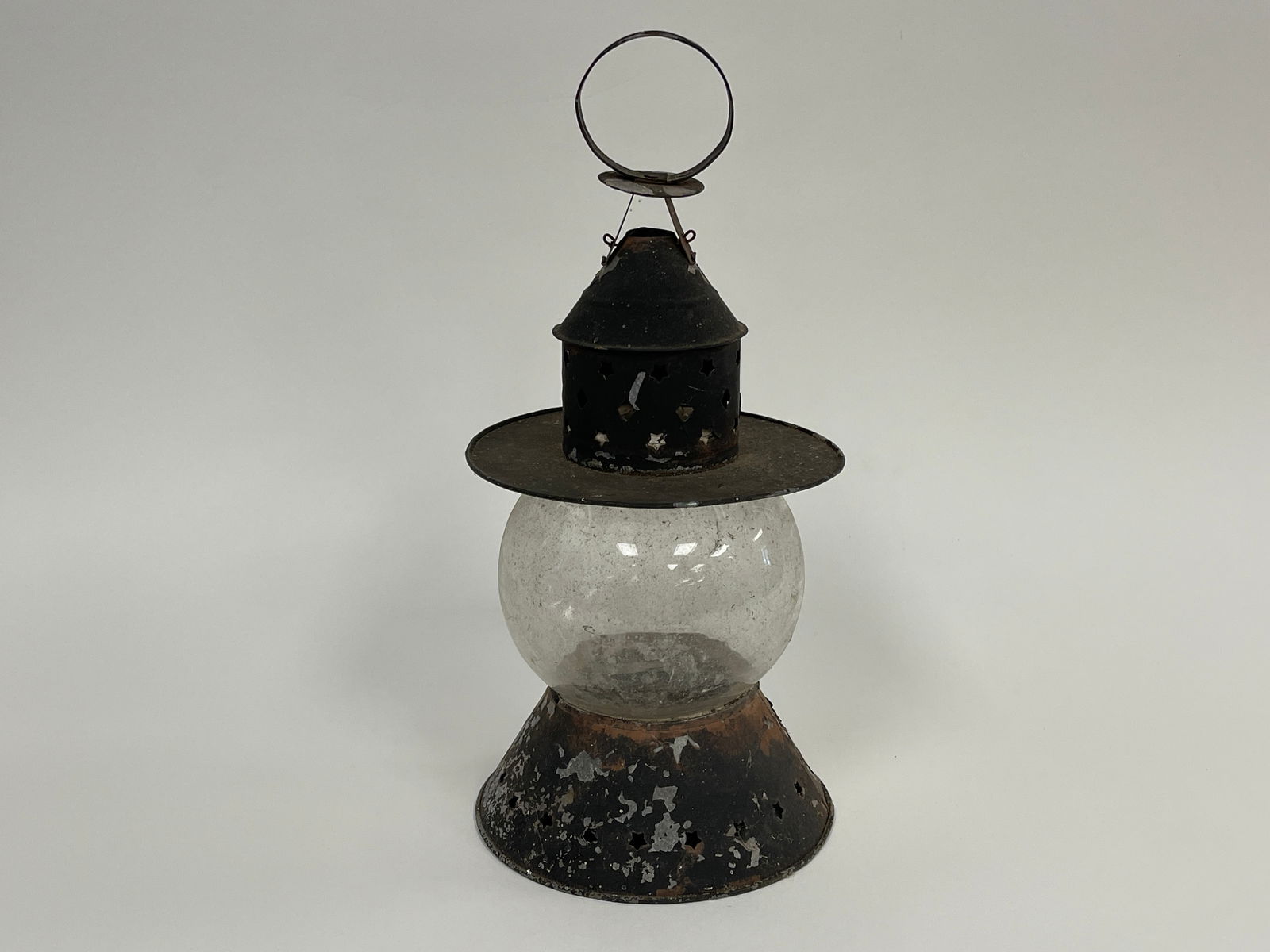 ONION GLASSED SHEET IRON LANTERN (1 of 2)