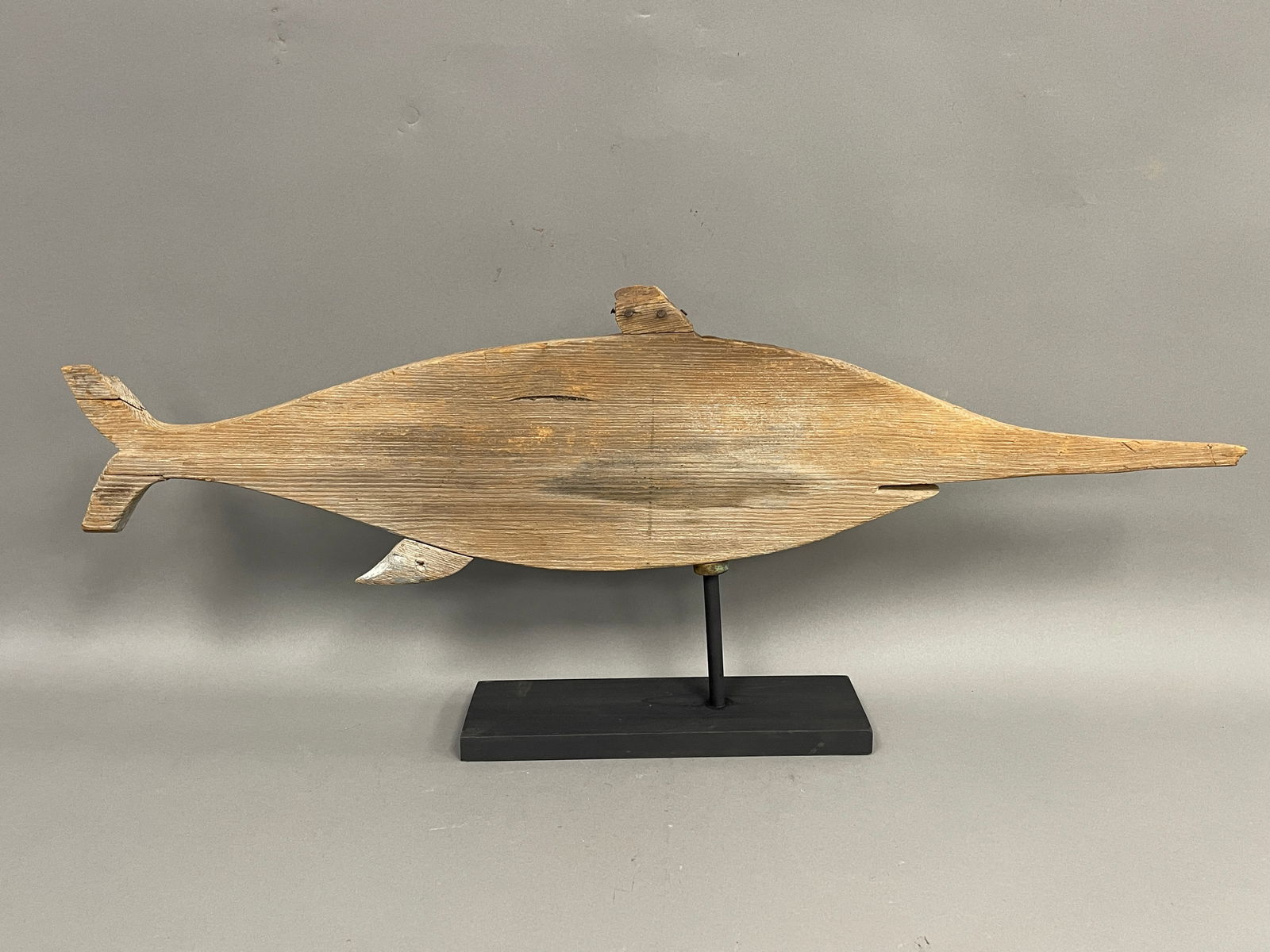 WOODEN SWORDFISH WEATHERVANE (1 of 3)