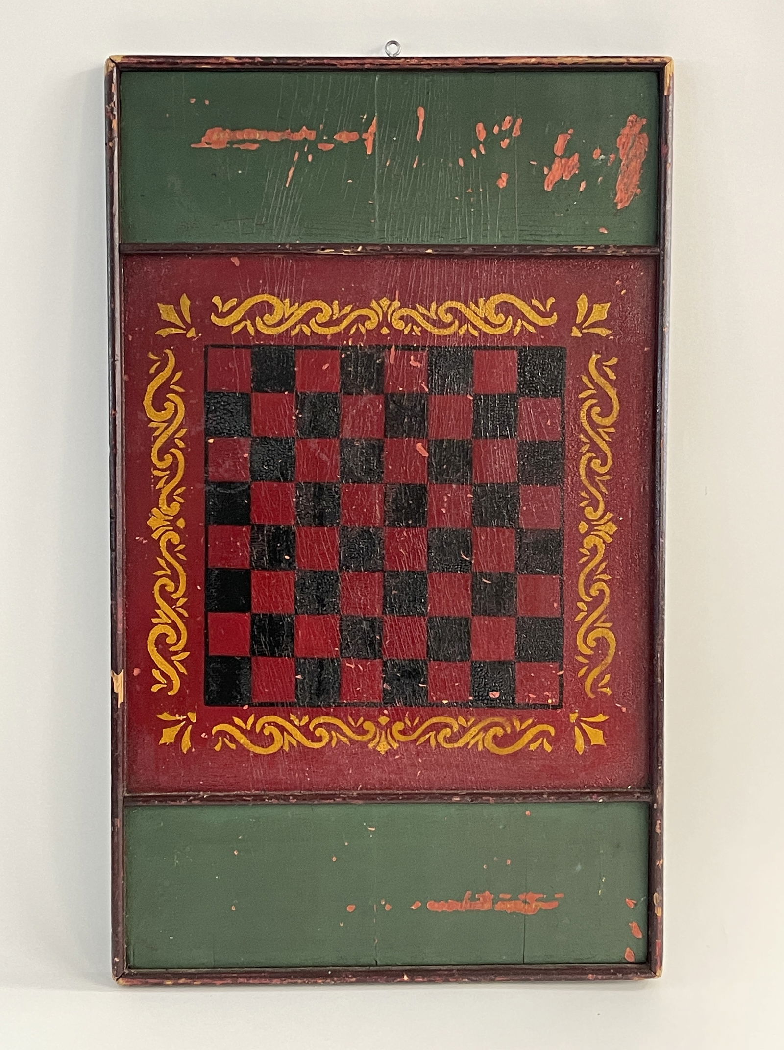 19TH C GAMEBOARD DOUBLE SIDED (1 of 4)