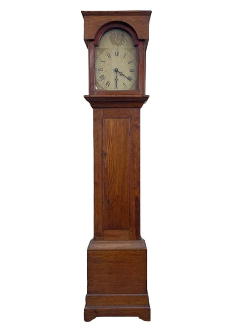 19TH C N.H. TALL CASE CLOCK (1 of 11)