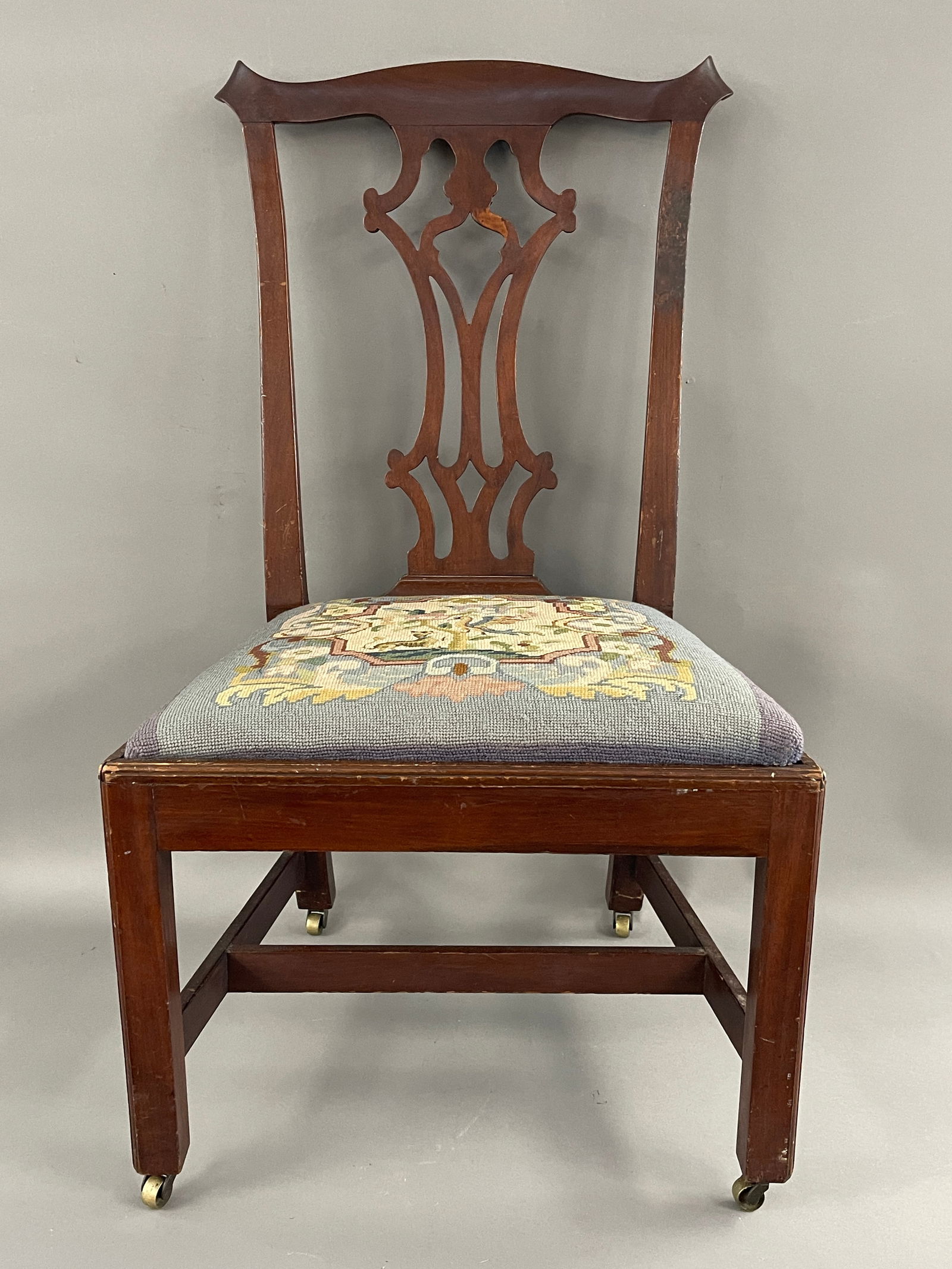 18TH C PHILADELPHIA NURSING CHAIR (1 of 3)