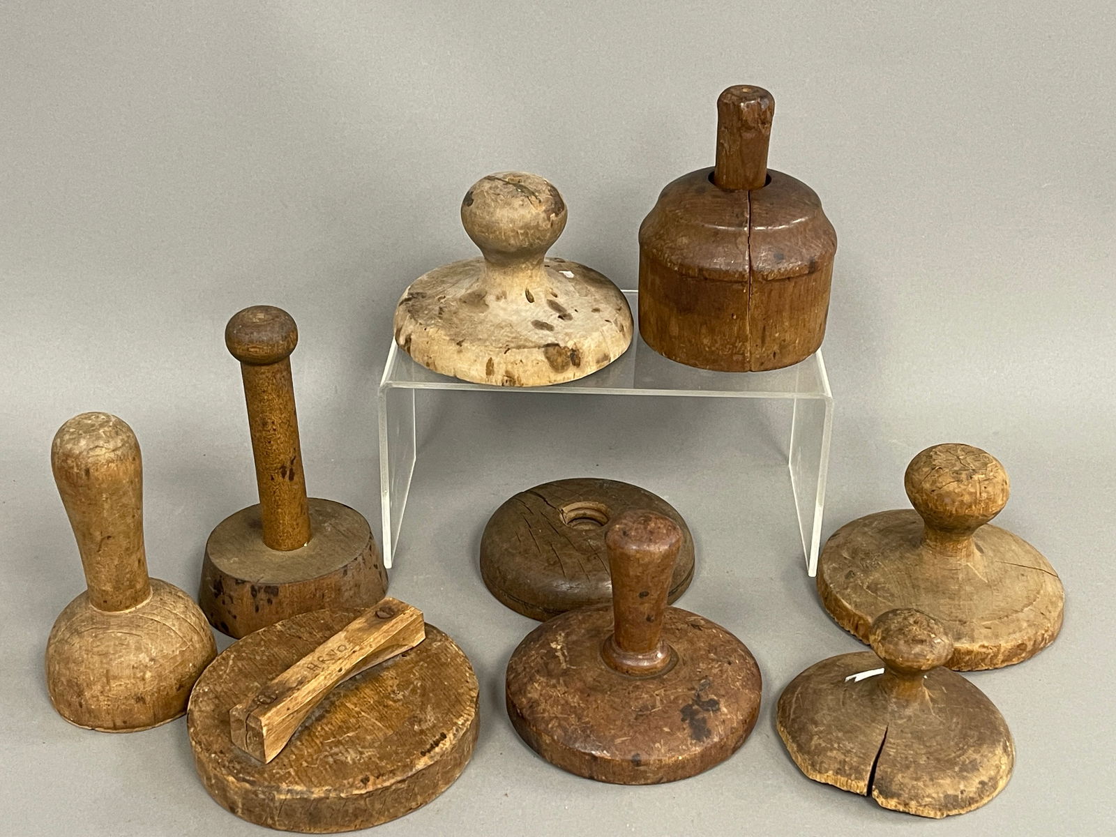 MISC GROUPING OF BUTTER STAMPS (9) (1 of 2)