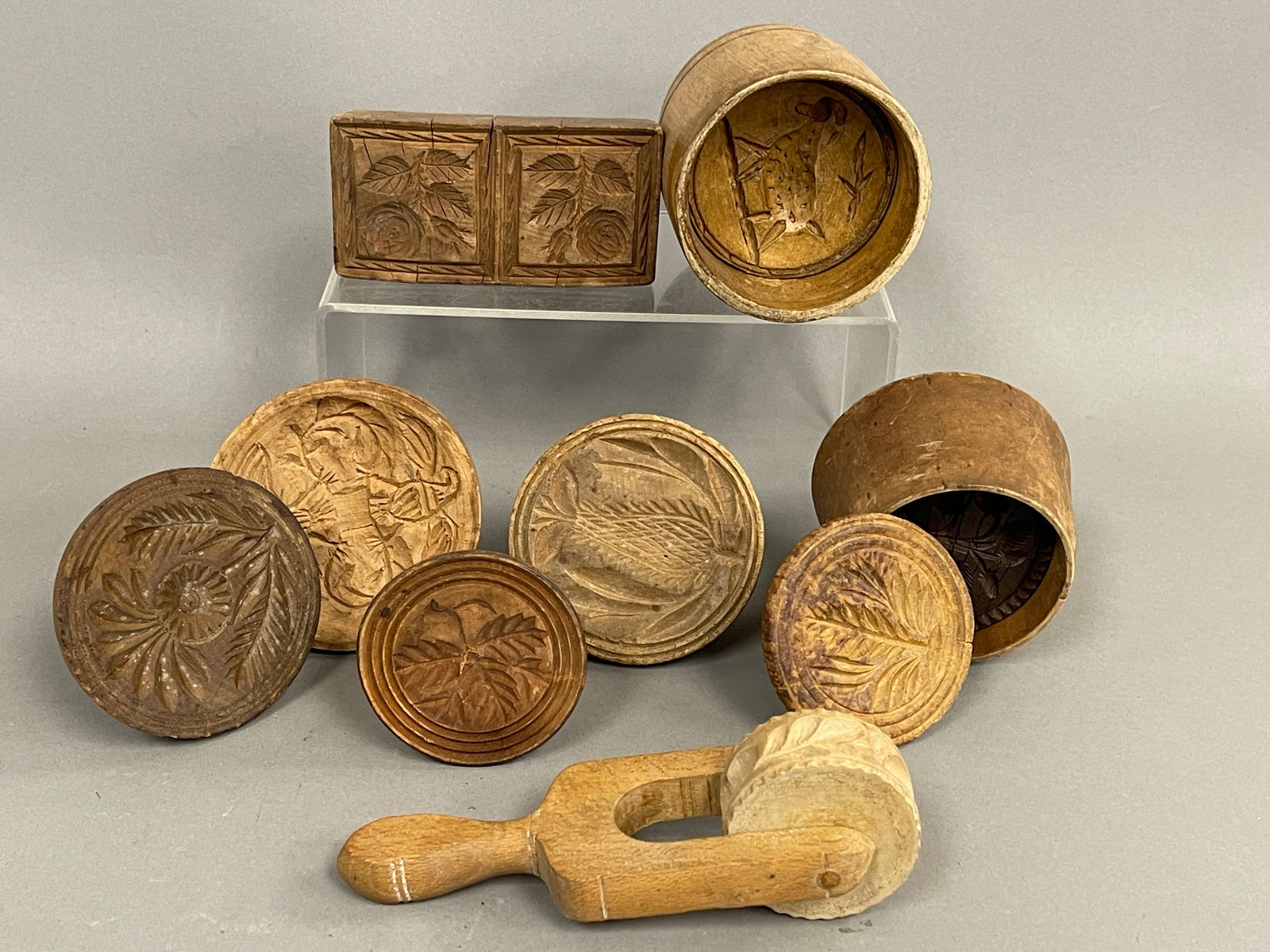 MISC GROUPING OF BUTTER STAMPS (9) (1 of 3)