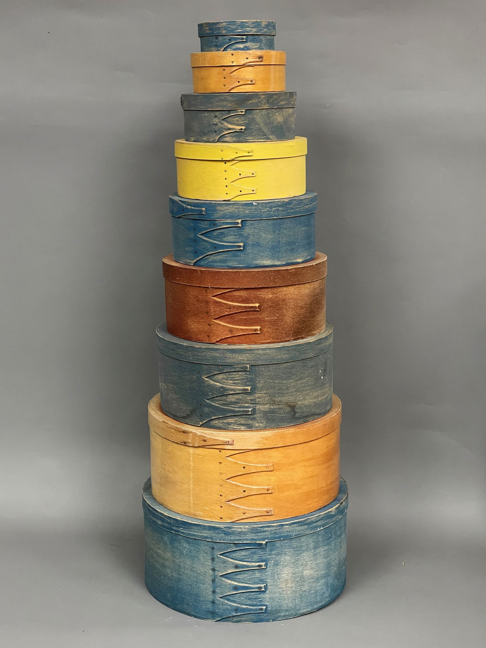 STACKING SET OF SHAKER FINGERED PANTRY BOXES (1 of 2)