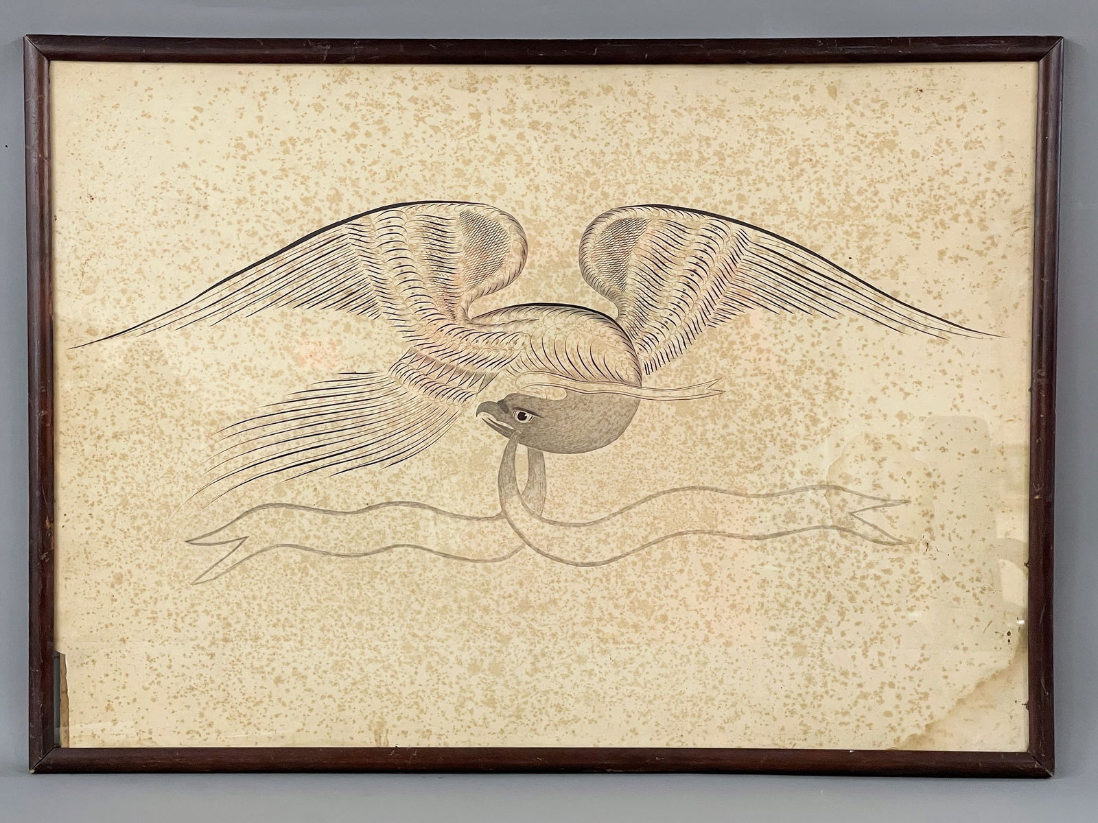 EAGLE CALLIGRAPHY DRAWING (1 of 2)