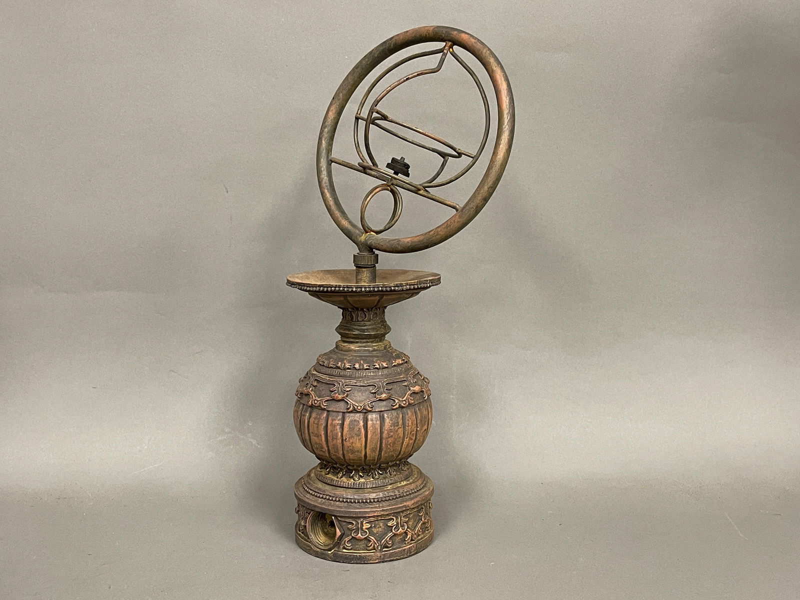 19TH C GAS LIGHT FIXTURE (1 of 3)