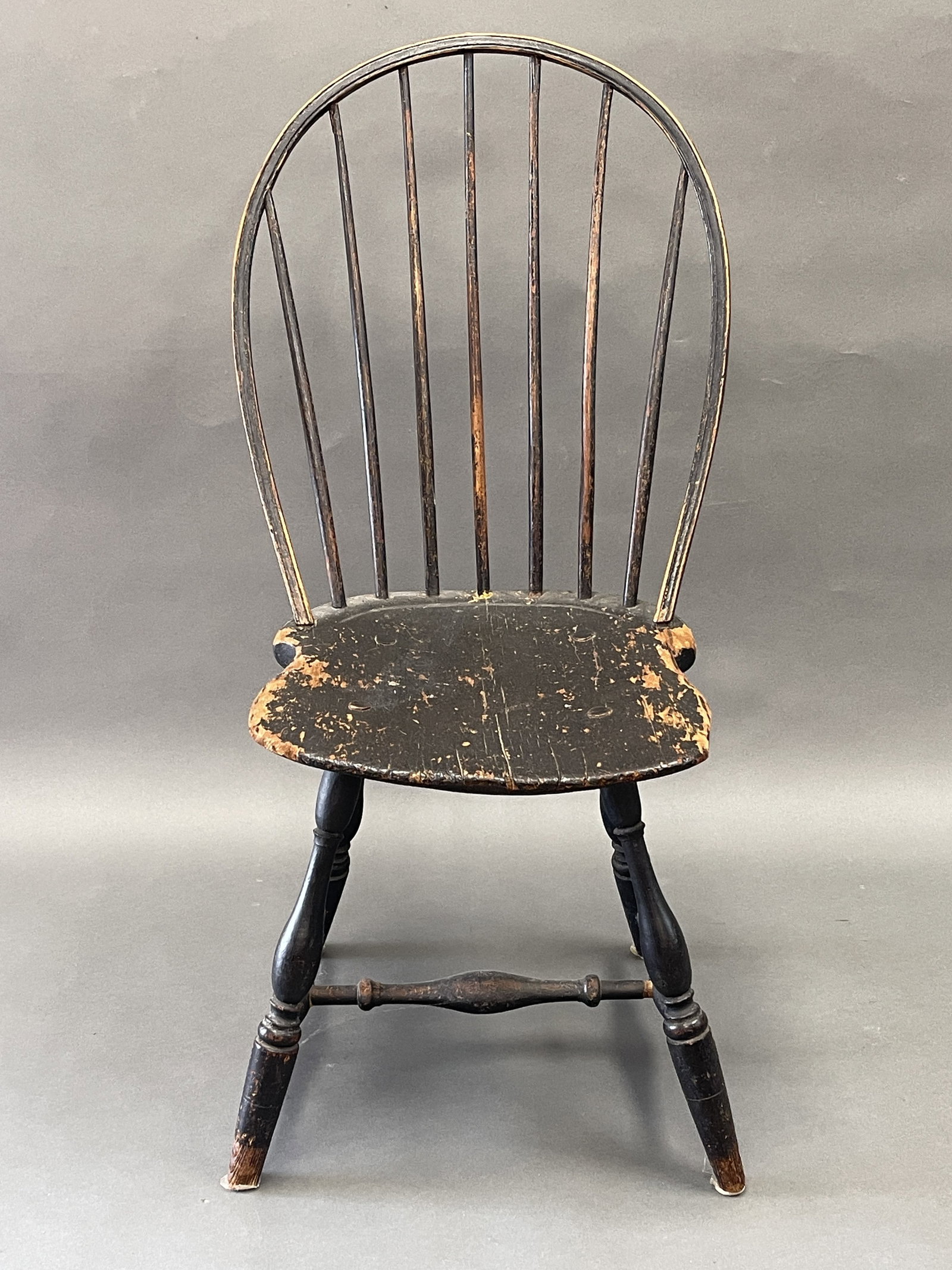 18TH C WINDSOR BOWBACK CHAIR C.1800 (1 of 4)