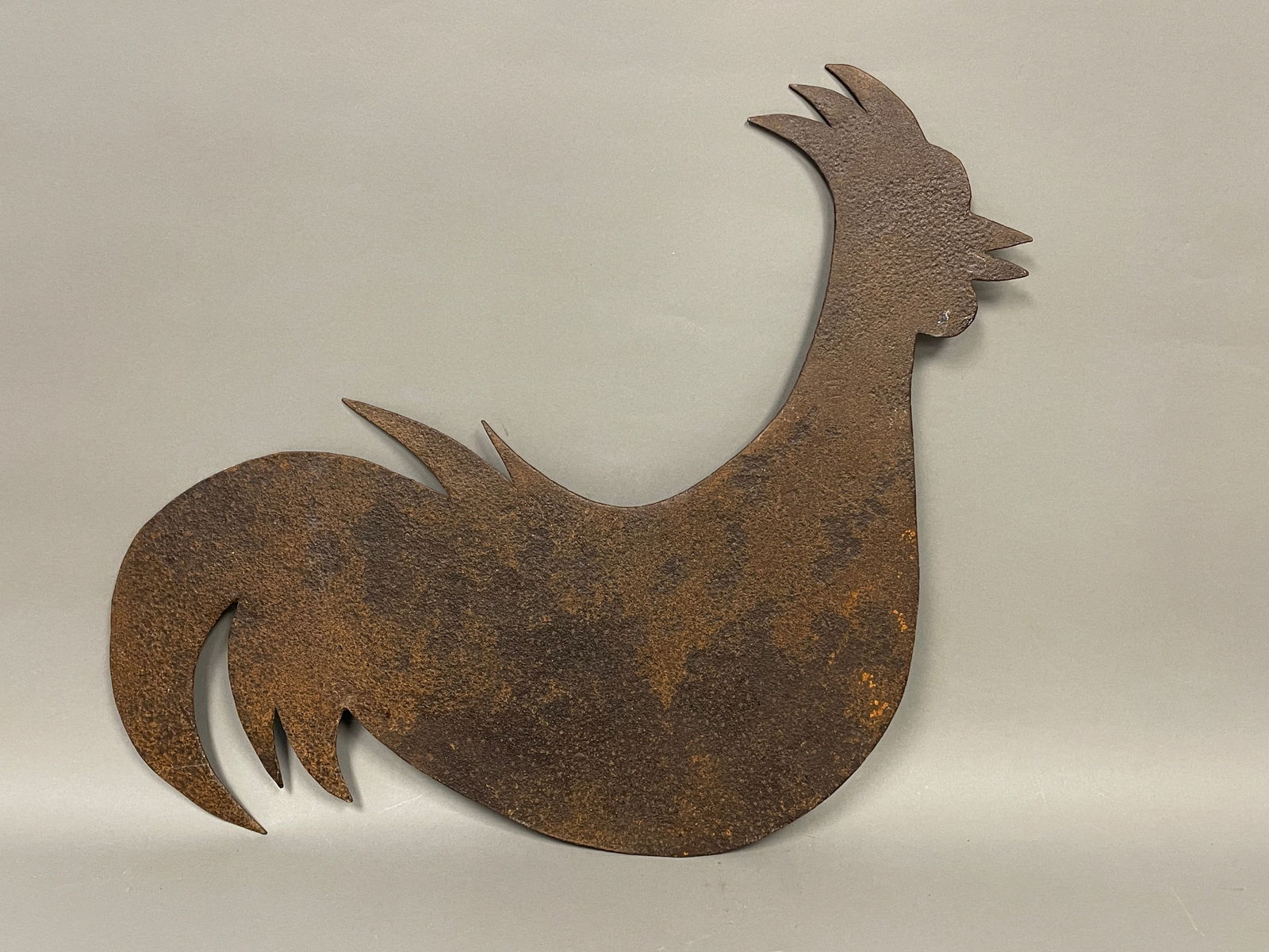 IRON TRADE SIGN OF A ROOSTER (1 of 4)