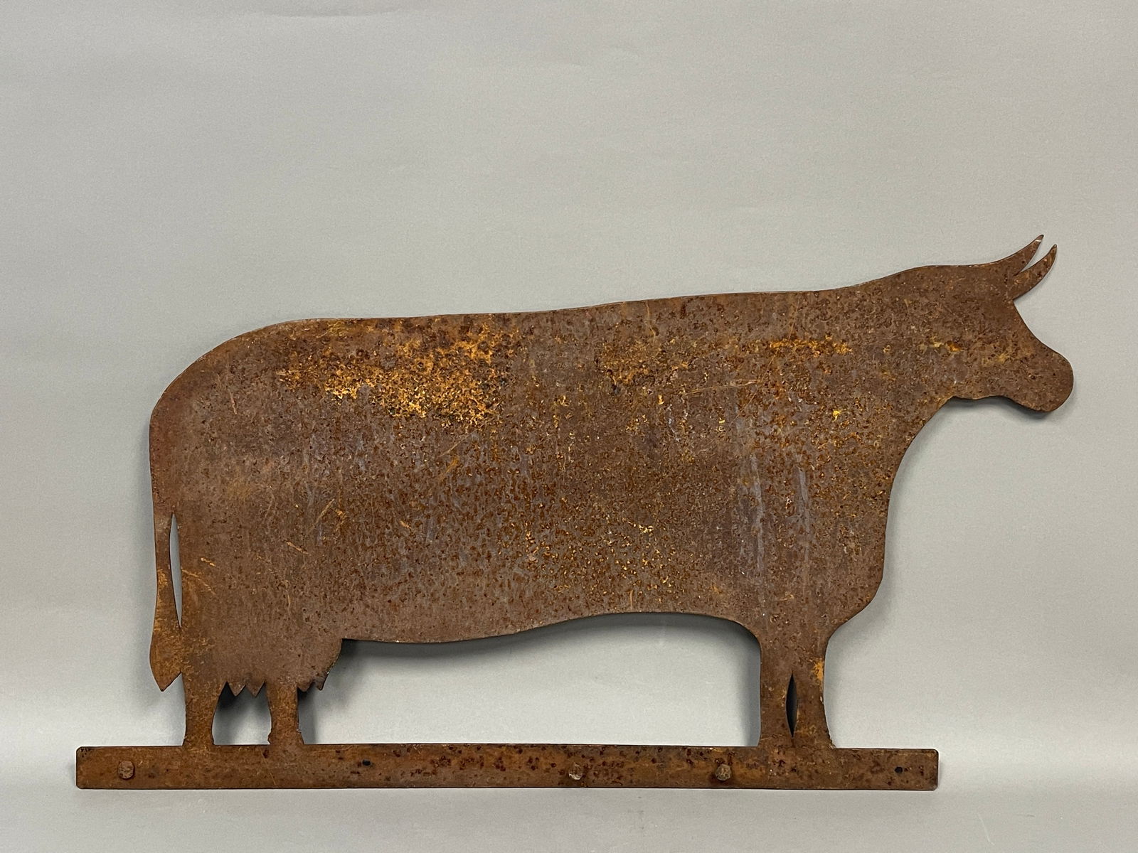 IRON TRADE SIGN OF A COW (1 of 4)