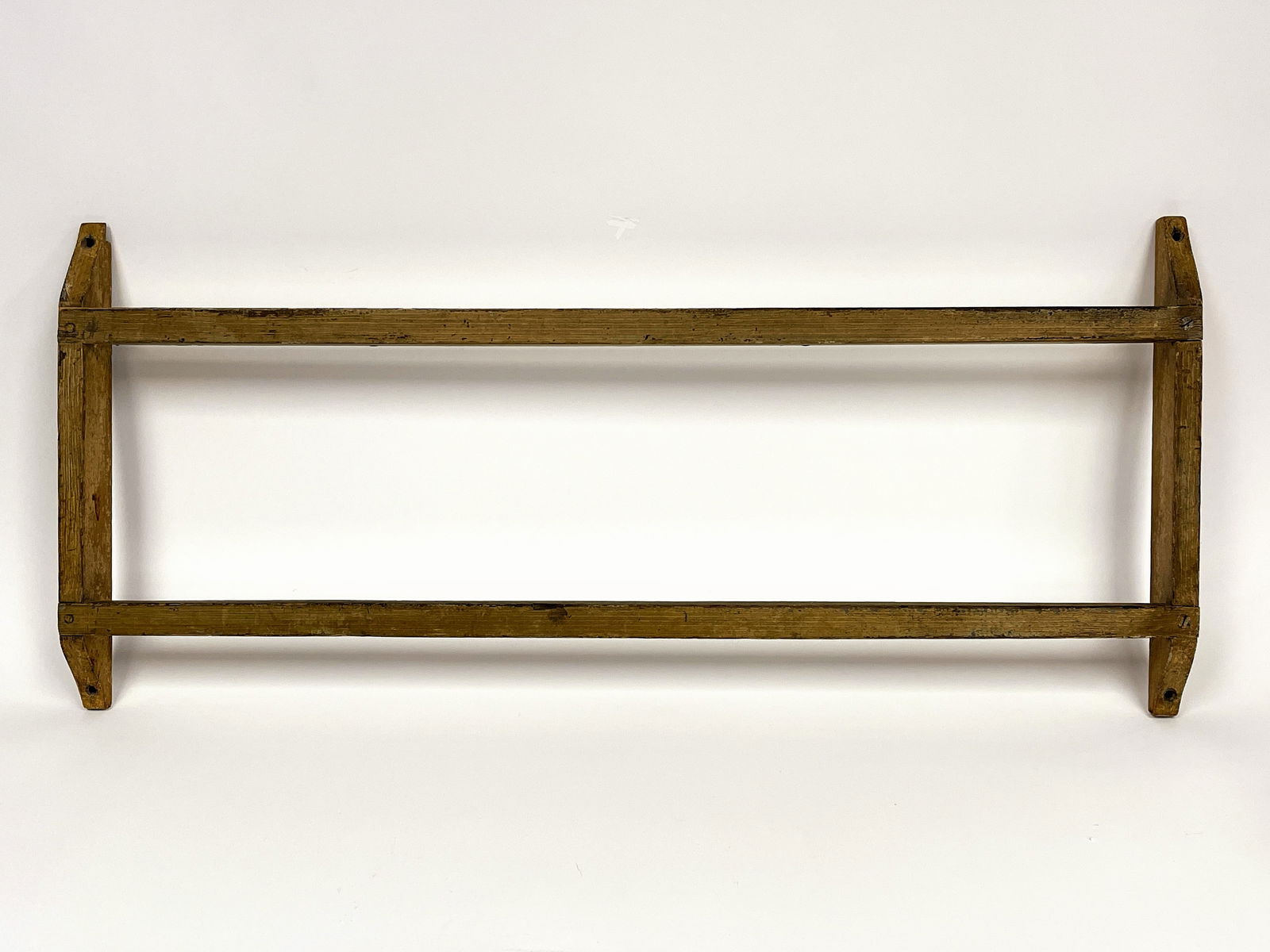 MUSTARD PAINTED WALL / BOWL RACK (1 of 2)