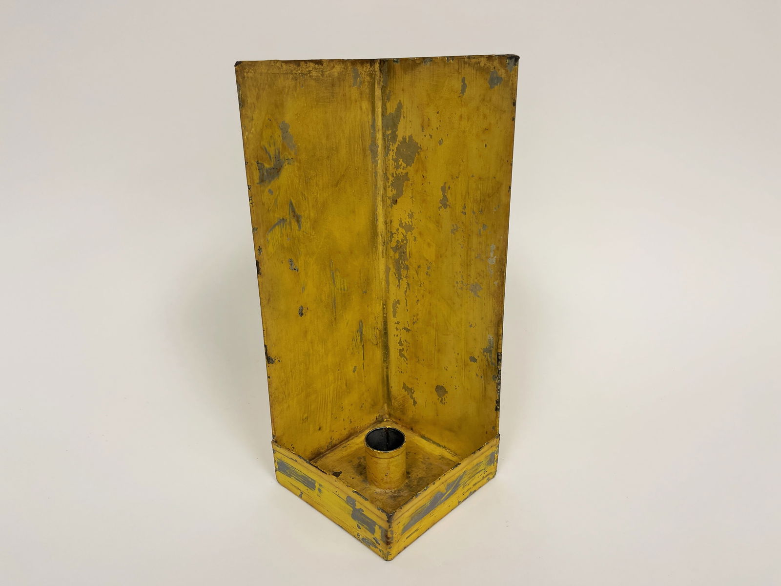 YELLOW CANDLE SCONCE (1 of 5)