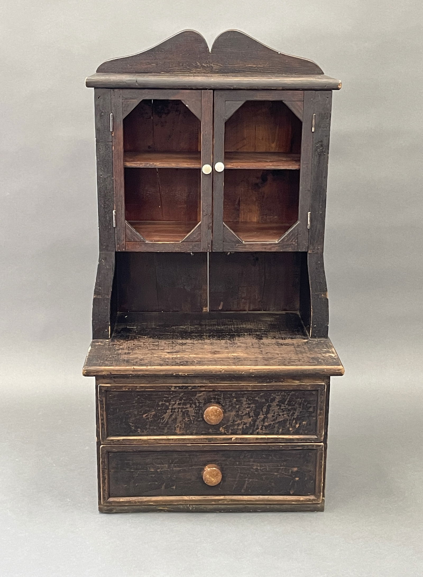 CHILD'S STEPBACK CUPBOARD (1 of 7)