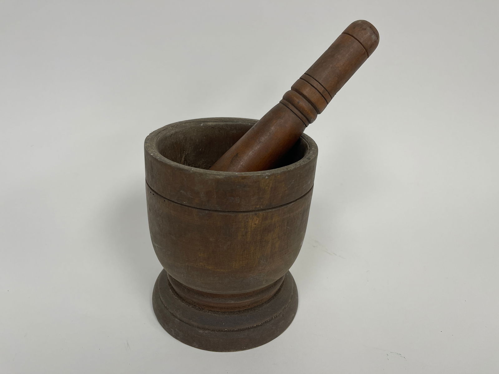 19TH C MORTAR & PESTLE (1 of 3)