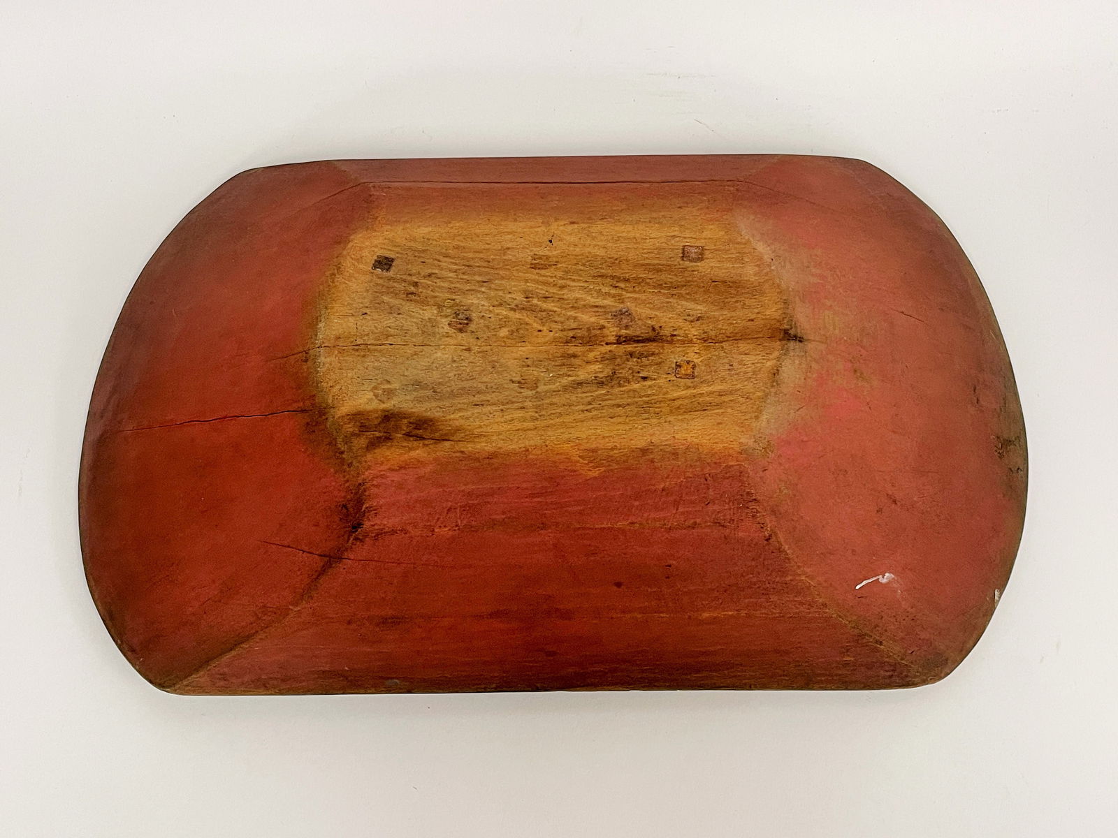 SALMON PAINTED TRENCHER (1 of 3)