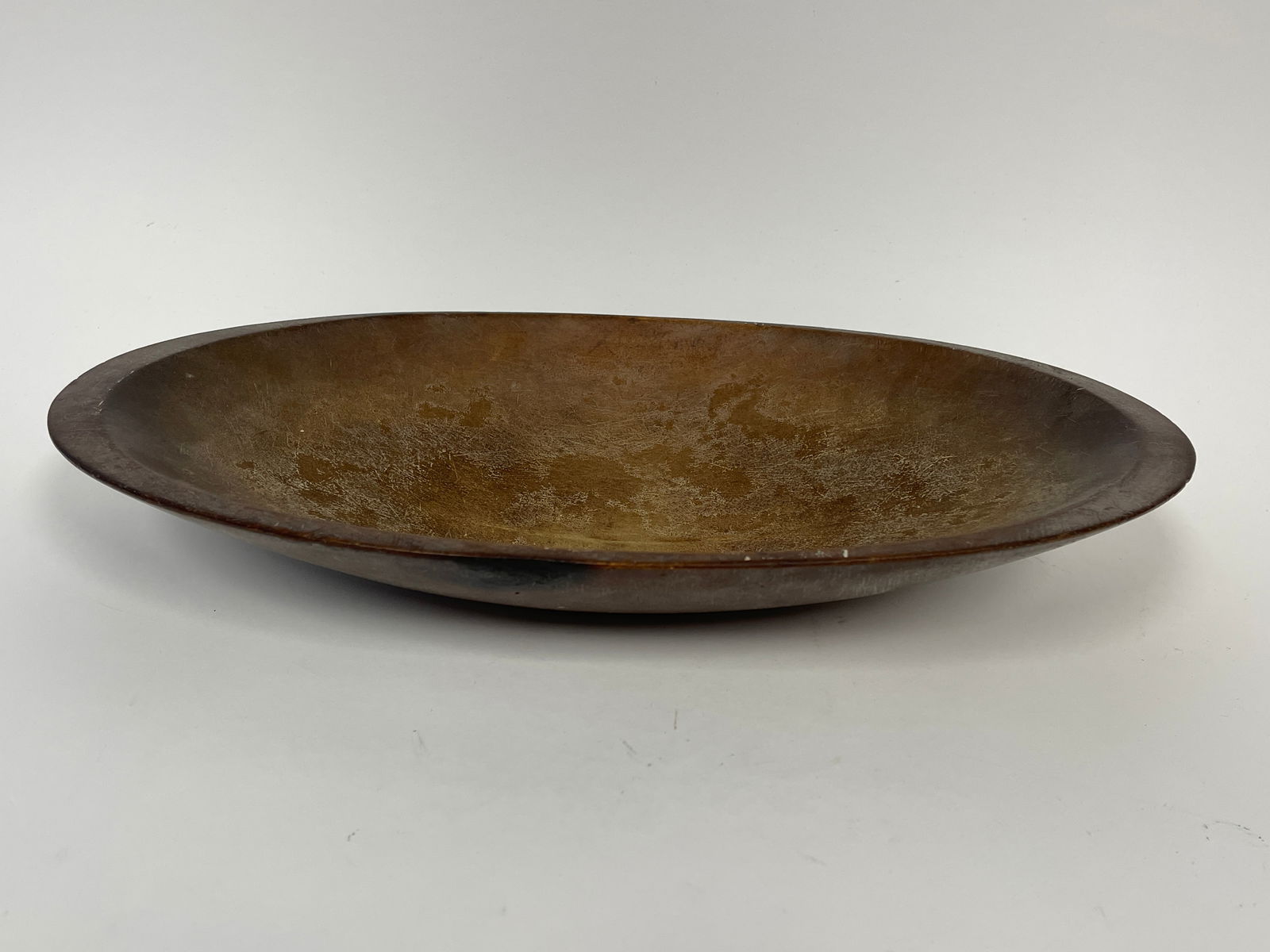OVAL PRIMITIVE TRENCHER BOWL (1 of 3)