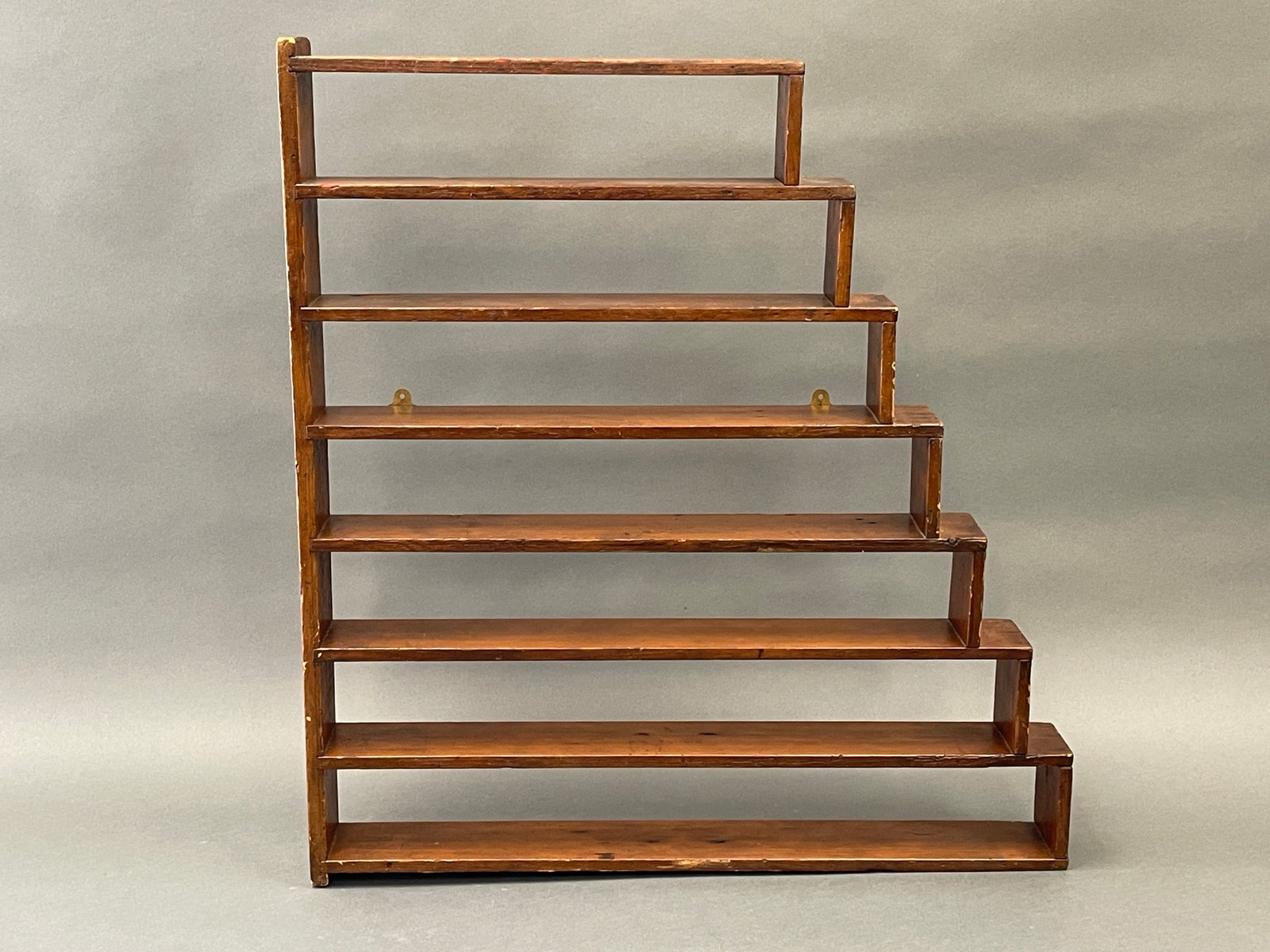 STEPPED SHELF: STEPPED SHELF 32" X 4" X 34"