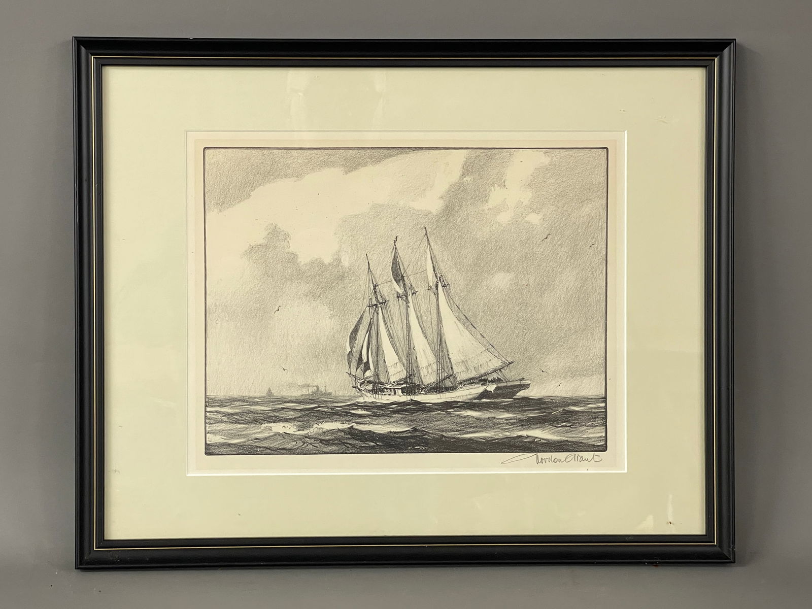 GORDON GRANT ORIGINAL ETCHING (1 of 4)