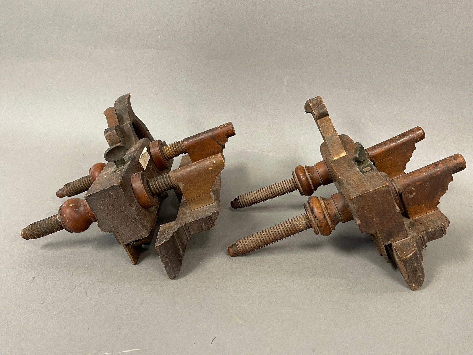 TWO MOLDING PLAINES SIGNED NEW YORK, A&E BALDWIN , HG AIRCORN (1 of 4)