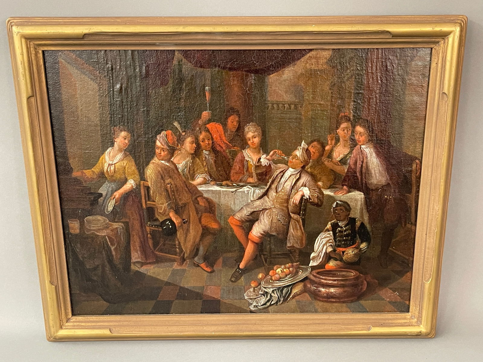 SCHOOL OF WILLIAM HOGARTH O/C (1 of 4)