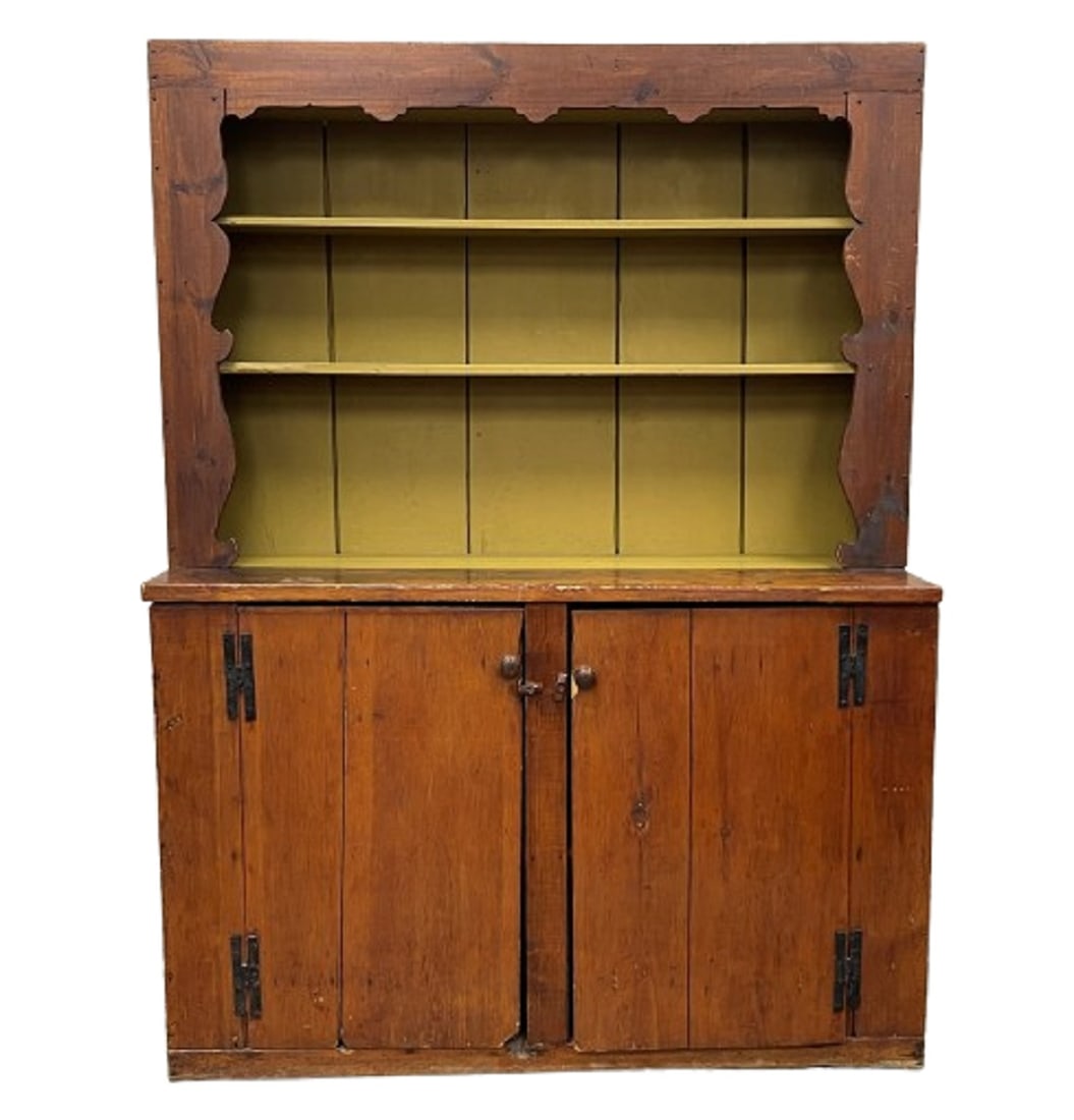 EARLY OPEN TOP STEPBACK CUPBOARD (1 of 7)