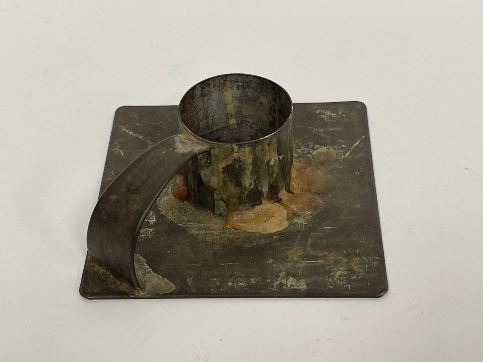 EARLY PRIMITIVE CHAMBERSTICK (1 of 3)