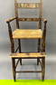 LATE 18TH C CHILDS DECORATED TABLE CHAIR