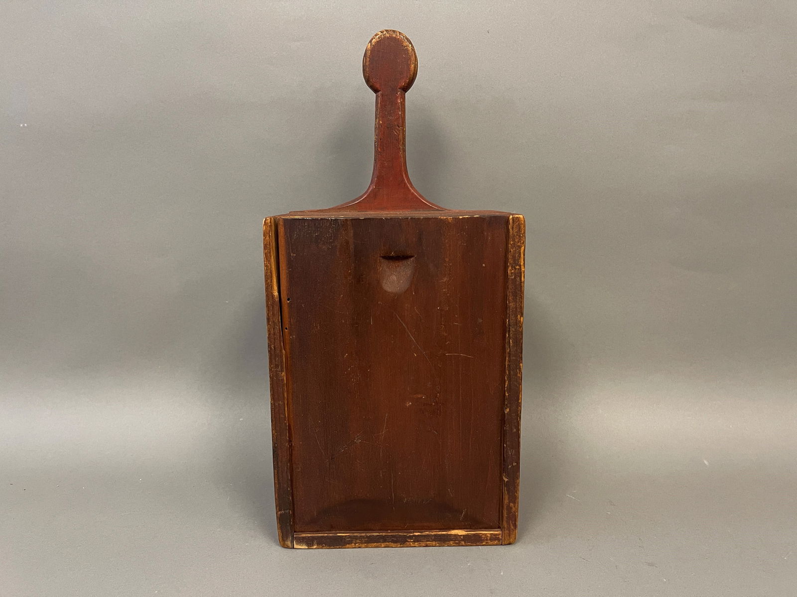 19TH C LOLLIPOP HANDLED SLIDE CANDLE BOX (1 of 5)