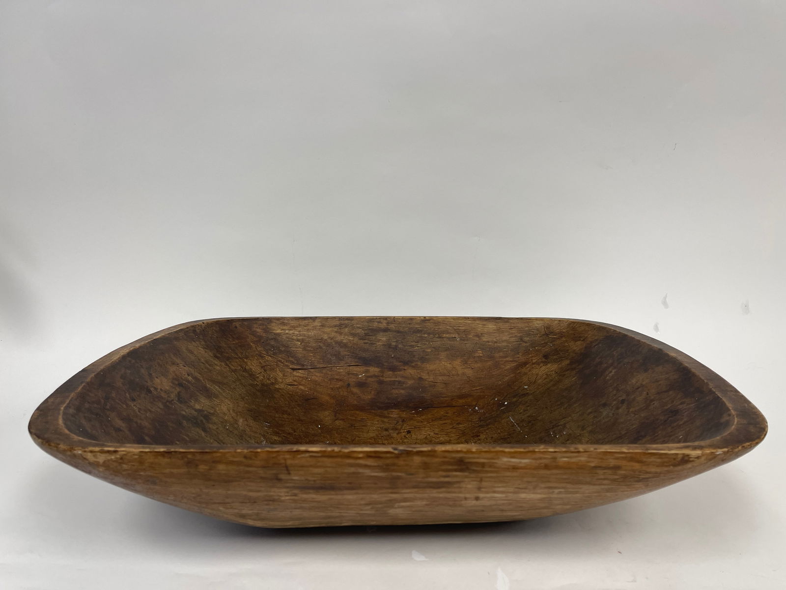 EARLY PRIMITIVE TRENCHER BOWL (1 of 5)