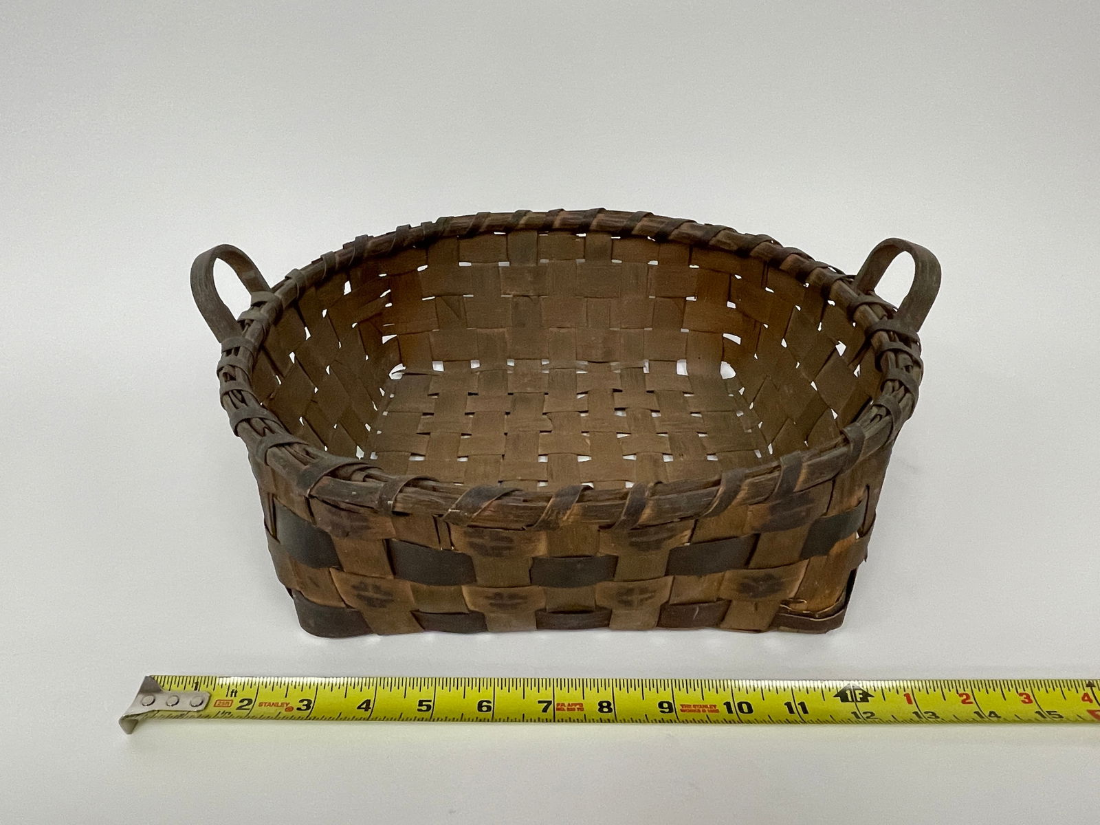 POTATO STAMPED INDIAN BASKET (1 of 5)