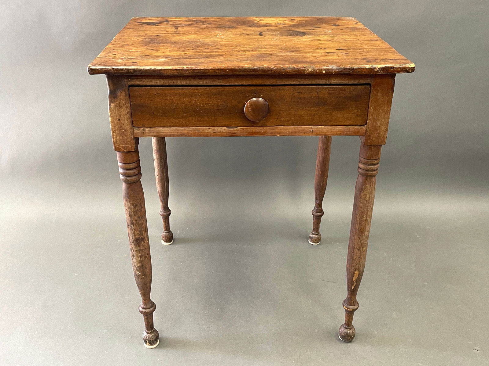 ONE DRAWER STAND 19TH CENTURY (1 of 5)