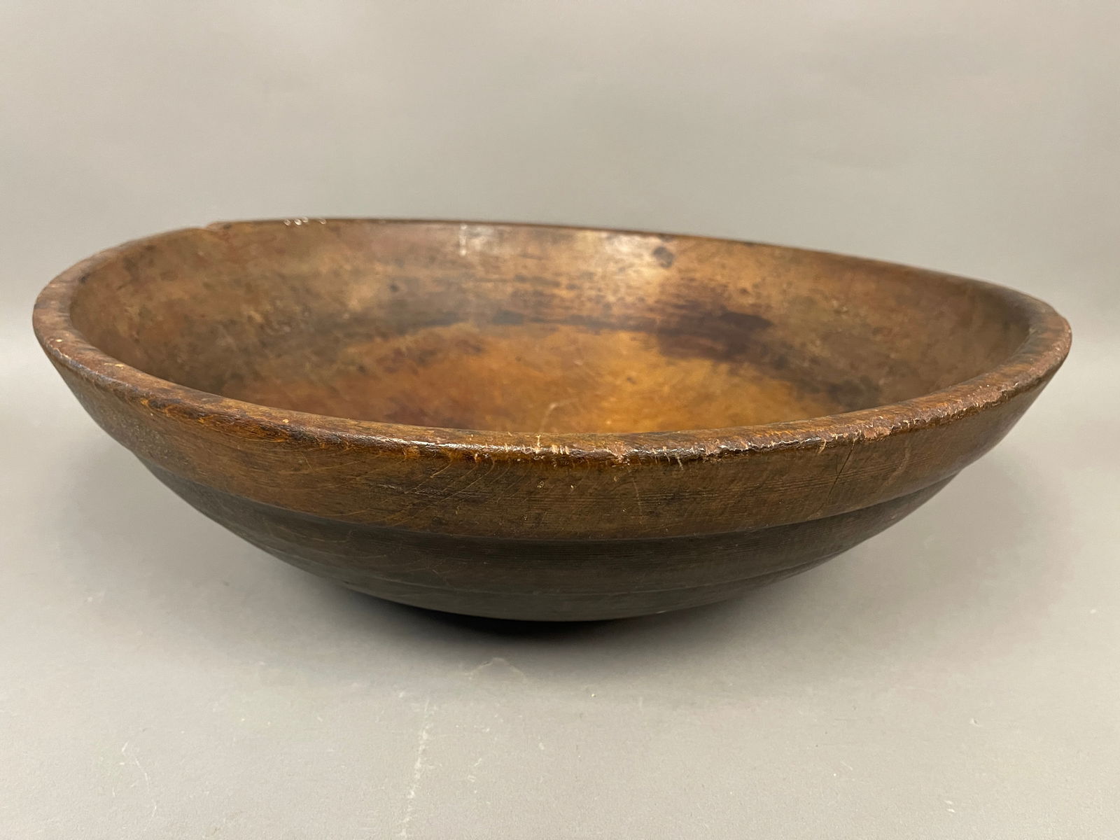 18TH C BEEHIVE BOWL IN OLD COLOR (1 of 4)