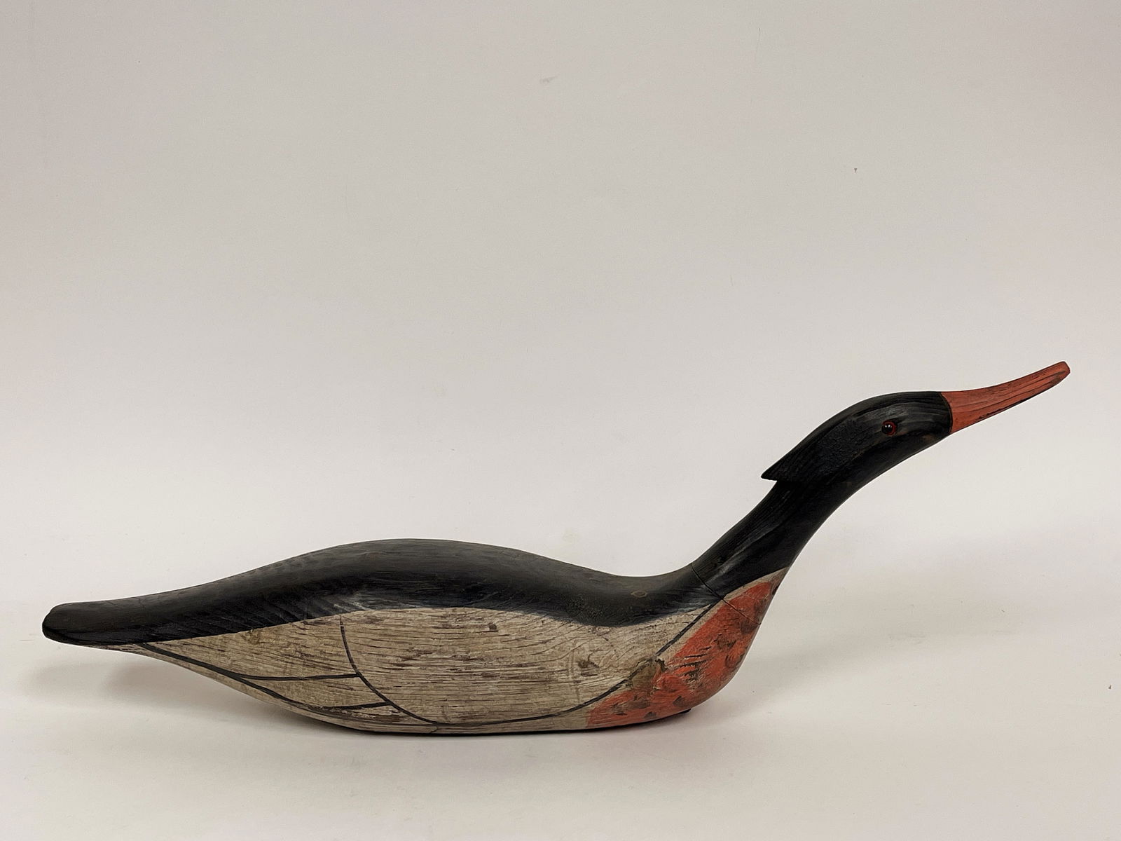 MERGANSER DECOY, SWIMMING (1 of 5)