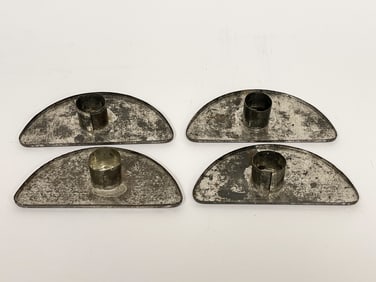 SET OF 4 SHAKER WINDOWSILL CANDLESTICKS