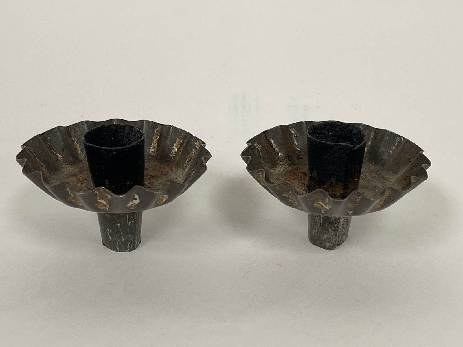 PAIR MAKE-DO OIL LAMP CANDLE INSERTS (1 of 4)