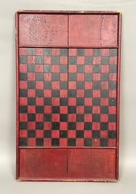 RECTANGULAR BLACK & RED GAMEBOARD