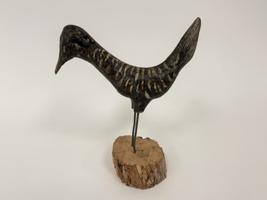 2 LEGGED WOODEN SHORE BIRD