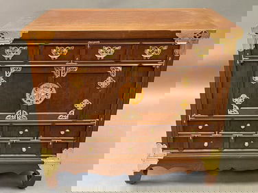 20THC DIMINUTIVE CHINESE MULTI DRAWER CHEST