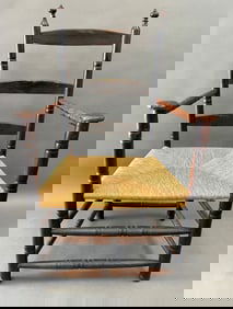 17THC PILGRIM PERIOD ARMCHAIR