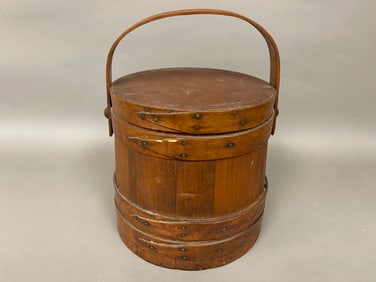 19THC AMERICAN FIRKIN