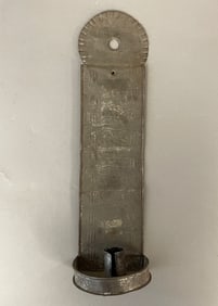 1780-1810 TIN CANDLE SCONCE