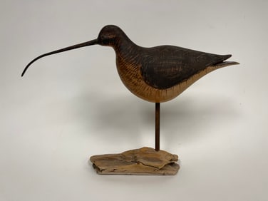 PAINTED CURLEW BIRD ON STAND