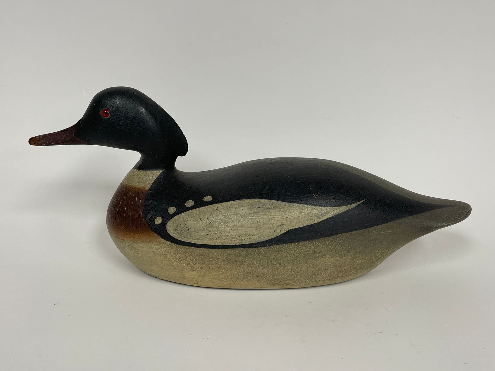 MASON MERGANSER DUCK DECOY (1 of 5)
