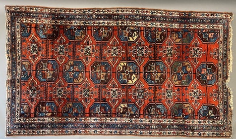 ANTIQUE TURKOMAN RUG
