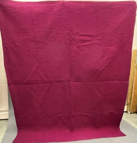 WONDERFUL WELSH TWO COLOR QUILT